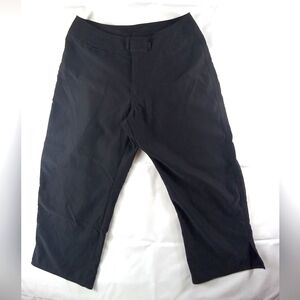 Patagonia Cropped hiking Pants Black treking women's size 4